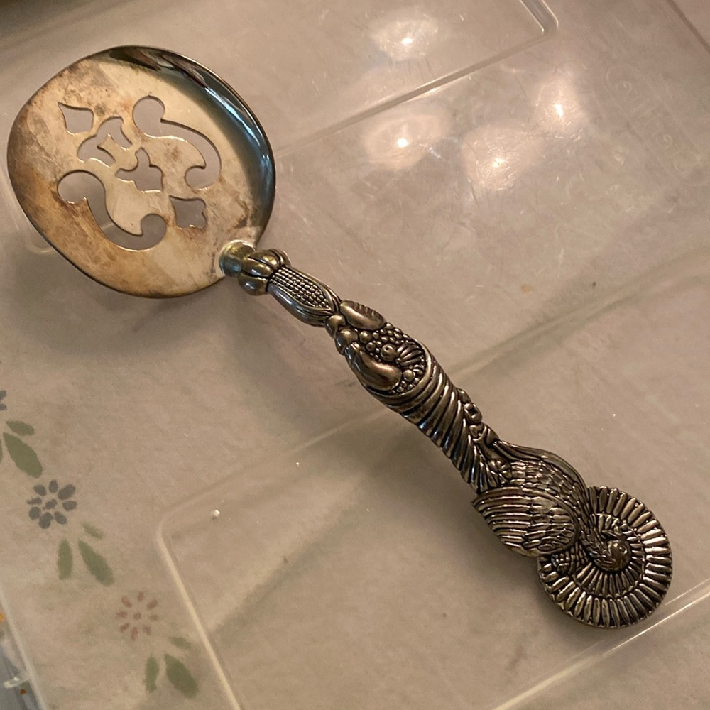 Godinger Cornicopia Turkey Serving spoon